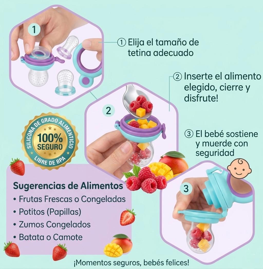 Chupete para una Alimentación Fácil